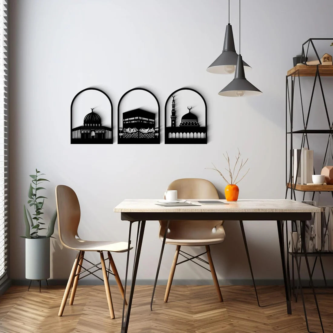 Islamic Wall Art 3 Pcs