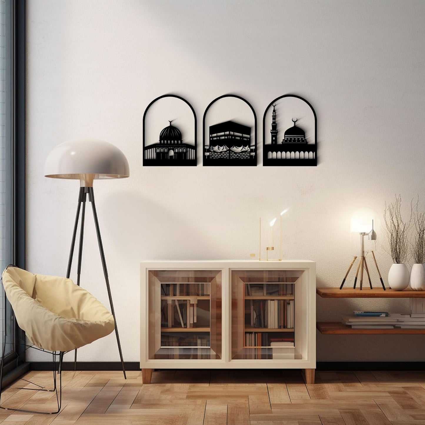 Islamic Wall Art 3 Pcs
